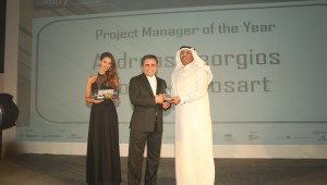 Mr. Andreas Iliovits awarded 'Outstanding Achievement in Project Management'